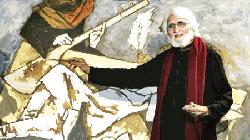 MF Husain-Journey in graphics at Galleri Kaya in Uttara