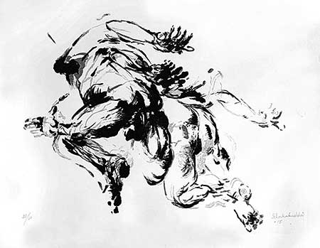 Shahabuddin Ahmed	Lithograph