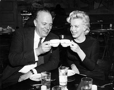 Joshua Logan and Marilyn Monroe