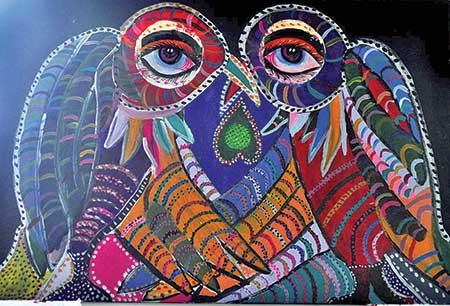 An artwork by Ronni Ahmmed