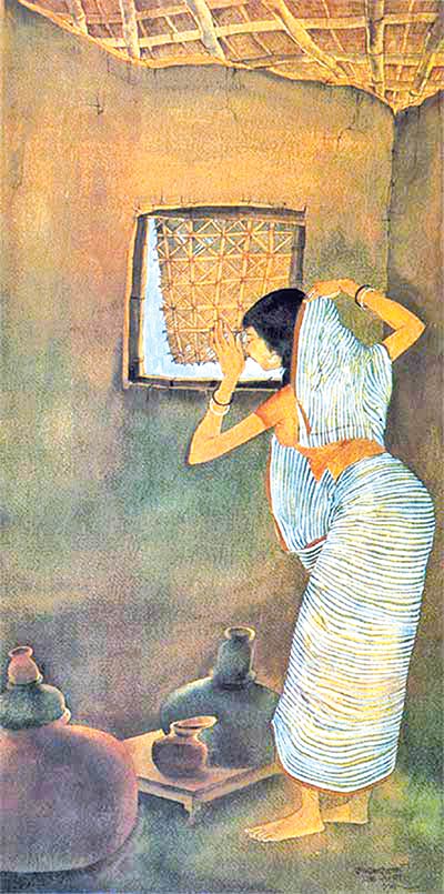 Peep (Oonki), Gouache, 1948-67