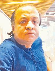 Solo art exhibition at Gallery Chitrak