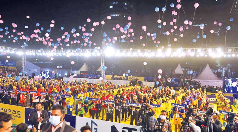 Inspector General of Bangladesh Police Dr Benazir Ahmed inaugurated the IGP Cup National Youth Kabaddi (Boy's and Girl's), as the chief guest, at the historical Paltan Ground on Wednesday.	photo: Observer 