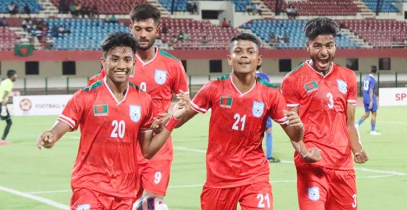 Bangladesh beat Maldives 4-1 in SAFF U-20 Championship