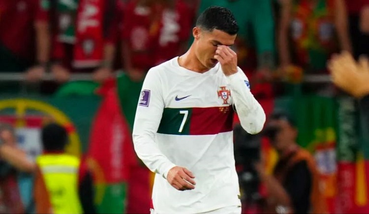 Why does Cristiano Ronaldo wear long sleeve shirts when he plays? Portugal  captain's unique style choice on show at World Cup in Qatar