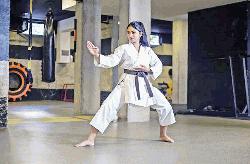 Growing interest in Karate among Bangladeshi girls