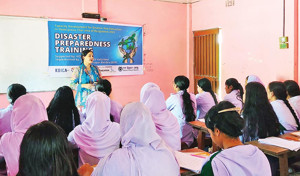1,000 rural women, schoolgirls get training on disaster preparedness