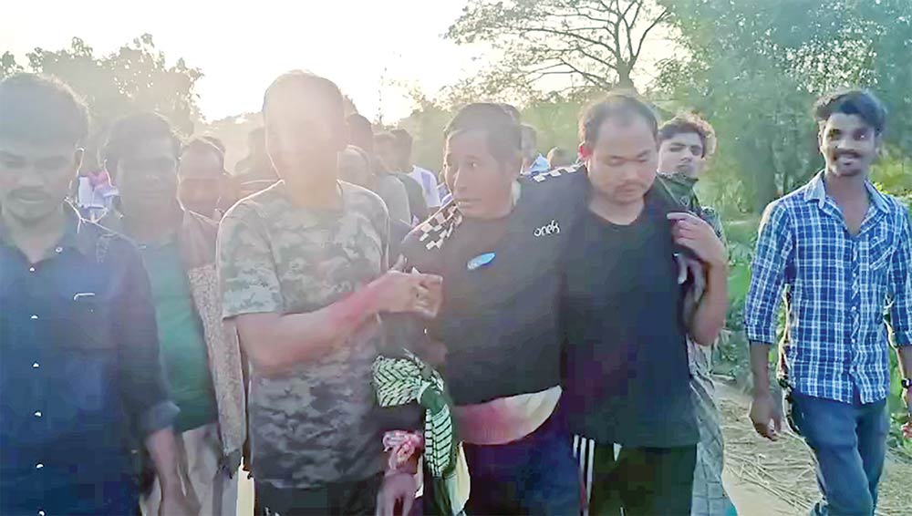 At least 95 personnel from Myanmar's Border Guard Police (BGP) fled to Bangladesh and took refuge in a Border Guard Bangladesh (BGB) outpost in Tumbru, Bandarban.