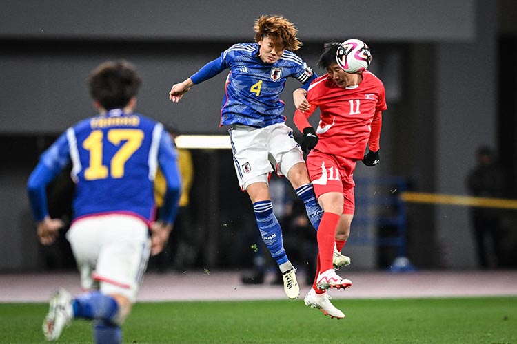 Tanaka gives Japan scrappy win over North Korea in World Cup qualifier