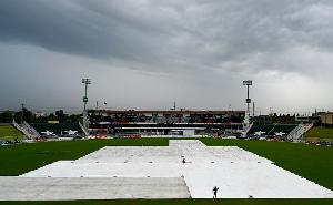 Rain plays spoilsport in Bangladesh-Pakistan second Test opener