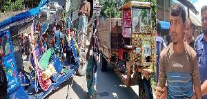 Man killed in Barishal road crash