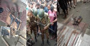 UP chairman held with firearms in Noakhali