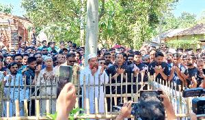 JCD leaders commemorate martyrs, visit graves