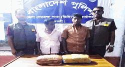 Two held with 4-kg hemp in Naogaon