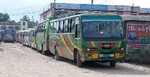 Protests halt bus services on Dhaka-Barisal highway