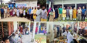 Free medical camp held for Moulvibazar flood-hit people