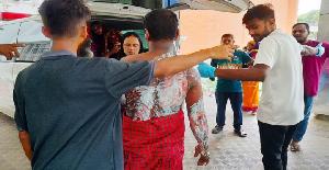 Husband sets wife, 2 others on fire over family dispute