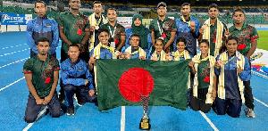 BKSP wins 3 bronze at South Asian Junior Athletics Championship-2024