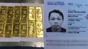 Malaysian citizen held with 12kg gold at Dhaka Airport 