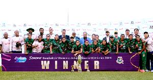 Bangladesh whitewash Ireland, tighten grip on WC qualification