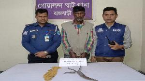 Murder suspect held in Rajbari 
