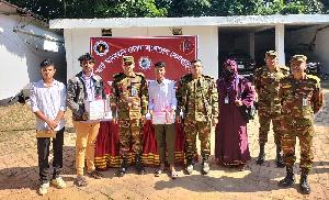 Army provides humanitarian support in Rangamati