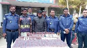 Two held with 22,000 Tapentadol tablets in Dinajpur