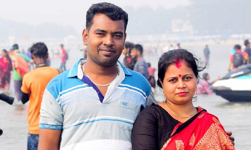 Rinoy Malo and Smriti Rani Mondal. File Photo