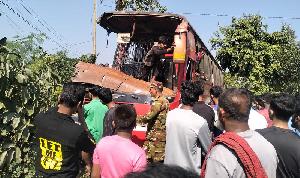 20 injured in multi-vehicle collision on Barishal-Dhaka highway
