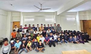 66 rescued while being trafficked to Malaysia, 5 held