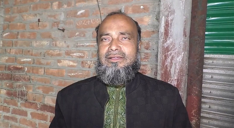 Rafiqul Islam, chairman of Rajahar Union Parishad. 