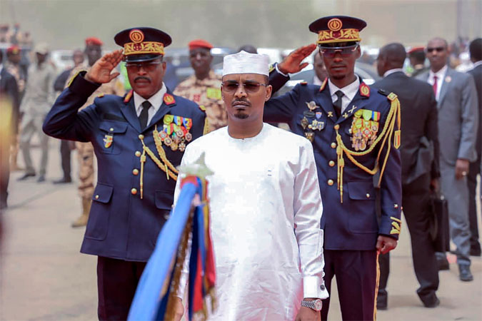 Chadian President Mahamat Deby Itno participates in his inauguration ceremony in N'djamena, Chad, May 23, 2024. (AP Photo/Mouta Ali, File)