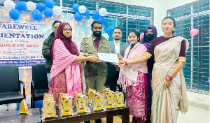 MBSTU FTNS Department holds fresher reception and farewell ceremony