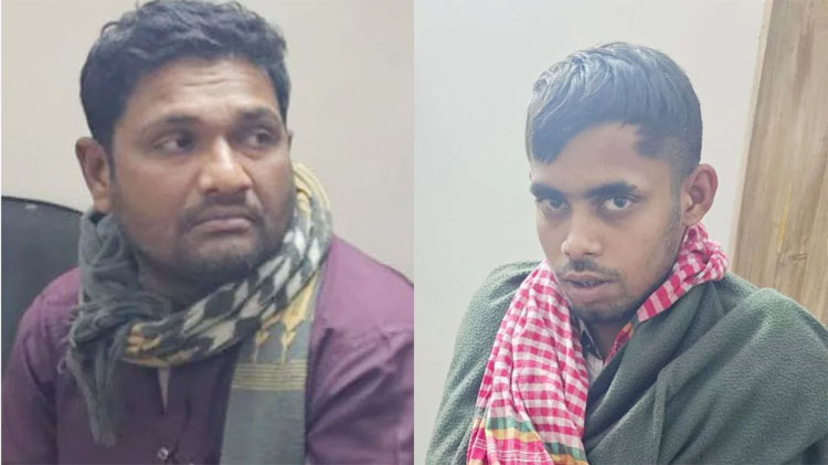 Drivers of two vehicles held in connection with a road accident. Photo: Collected