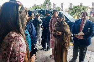 Malala attends Muslim girls' edn conference snubbed by Taliban