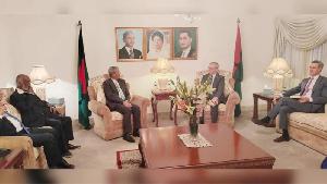 EU Ambassador Michael Miller meets BNP leader Mirza Fakhrul