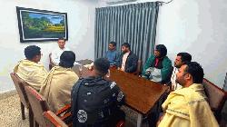 DUCSU leaders meet Tarique Rahman, discuss student politics