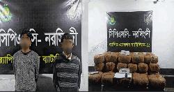 2 held with hemp in Narsingdi