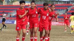 Bangladesh women thrash Bhutan 12–0 in SAFF U-19 opener