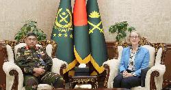 British High Commissioner meets Army Chief 