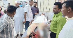 UP member hacked in Barguna