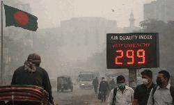 Dhaka ranks second among world’s most polluted cities