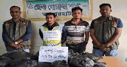 2 held with hemp in Joypurhat