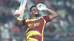 Hetmyer runs rampage as West Indies crush Zimbabwe