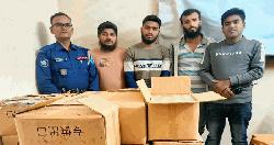 3 held with large haul of foreign liquor in Gazipur