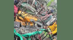 3 killed as two human haulers collide in Rajshahi 