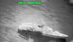 US strikes minelaying ships in Iran after warning of 'intense' day of bombing