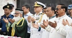 Speaker, Dy Speaker honour martyrs at Nat’l Memorial