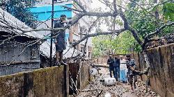 Nor'wester causes electricity disruption in Moulvibazar