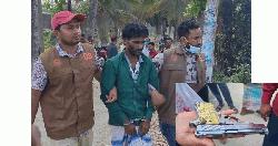 Man held with firearms in Rajbari